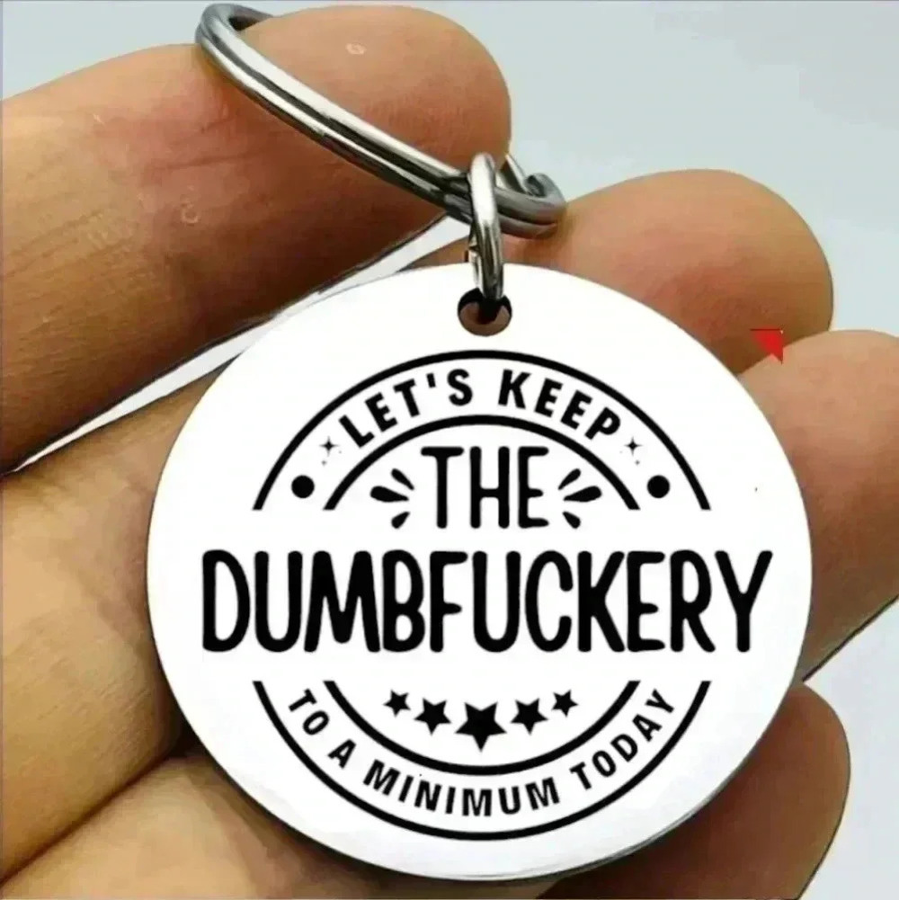 Let's keep dumbfuckery to the minimum today
